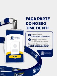 Read more about the article FAÇA PARTE DO NOSSO TIME DE NTI