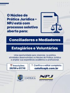 Read more about the article Seleção para conciliadores